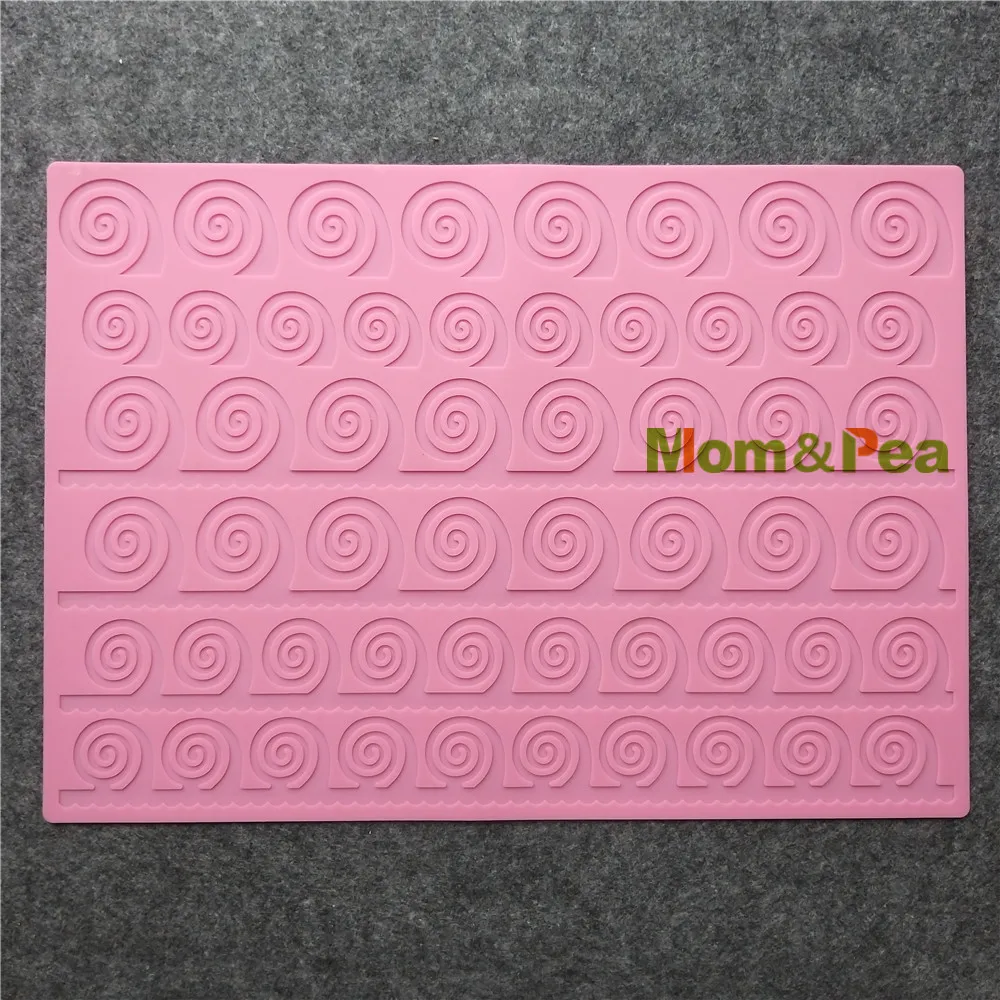 Mom & Pea GX251 спиральные петли силиконовая кружевная форма для украшения торта помадка 3D форма для торта Пищевая силиконовая форма
Mom & Pea GX251 спиральные петли силиконовая кружевная форма для украшения торта помадка 3D форма для торта Пищевая силиконовая форма