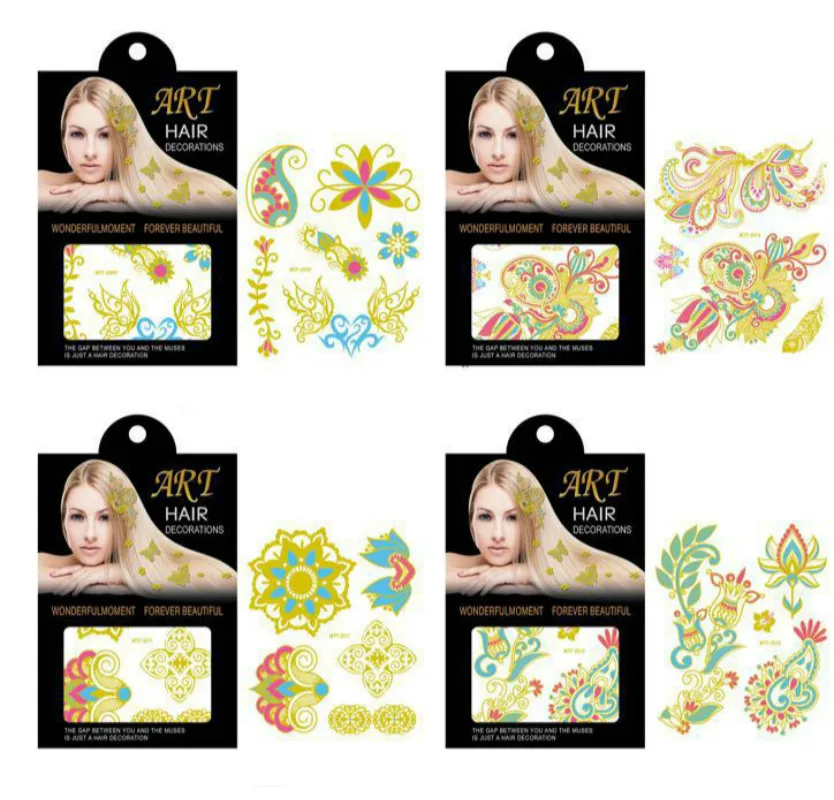 Wholesale 200pcs New Retro Metallic Temporary Tattoo Unique Bronzing Creative Shiny Tattoo Sticker Flash Hair Tattoo Strip Decal
Wholesale 200pcs New Retro Metallic Temporary Tattoo Unique Bronzing Creative Shiny Tattoo Sticker Flash Hair Tattoo Strip Decal