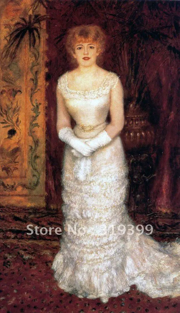 100% hand-painted Oil Painting Reproduction on linen canvas,portrait of actress jeanne samary by pierre auguste renoir
100% hand-painted Oil Painting Reproduction on linen canvas,portrait of actress jeanne samary by pierre auguste renoir