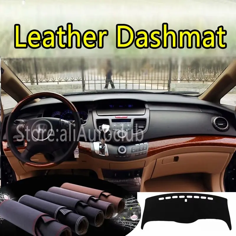 For Honda Odyssey international 2004-2008 Leather Dashmat Dashboard Cover Dash Mat SunShade Carpet Custom Car Styling LHD+RHD
For Honda Odyssey international 2004-2008 Leather Dashmat Dashboard Cover Dash Mat SunShade Carpet Custom Car Styling LHD+RHD