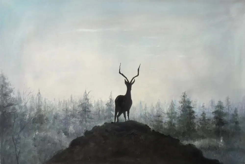 Hand Painted High Quality Animal Oil Painting on Canvas Deer Landscape Canvas Painting Wall Art Picture for Home Decoration
Hand Painted High Quality Animal Oil Painting on Canvas Deer Landscape Canvas Painting Wall Art Picture for Home Decoration