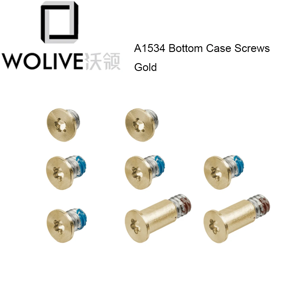 New ROSE GOLD BOTTOM CASE SCREWS P5 PENTALOBE for MacBook Retina 12 A1534 2015 2016 2017
New ROSE GOLD BOTTOM CASE SCREWS P5 PENTALOBE for MacBook Retina 12 A1534 2015 2016 2017