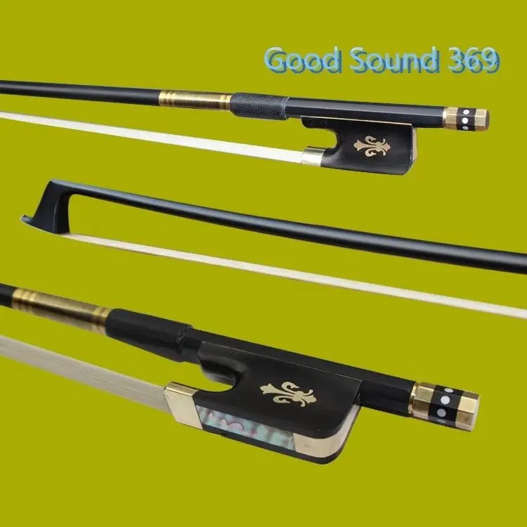 2pcs PRO New light black carbon fiber Viola bow Nickel part white horse hair bow
2pcs PRO New light black carbon fiber Viola bow Nickel part white horse hair bow