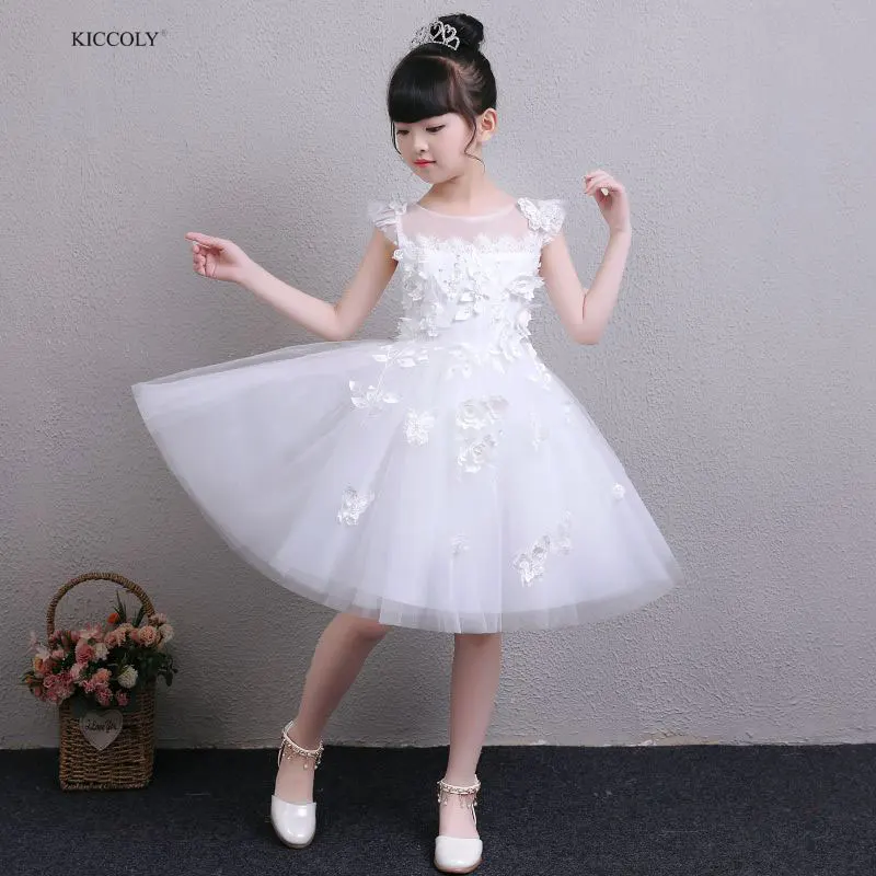 KICCOLY Baby Girl Applique Lace Princess Dress for White Wedding Party Kids Dresses For Toddler Girl Gown 1-14Y
KICCOLY Baby Girl Applique Lace Princess Dress for White Wedding Party Kids Dresses For Toddler Girl Gown 1-14Y