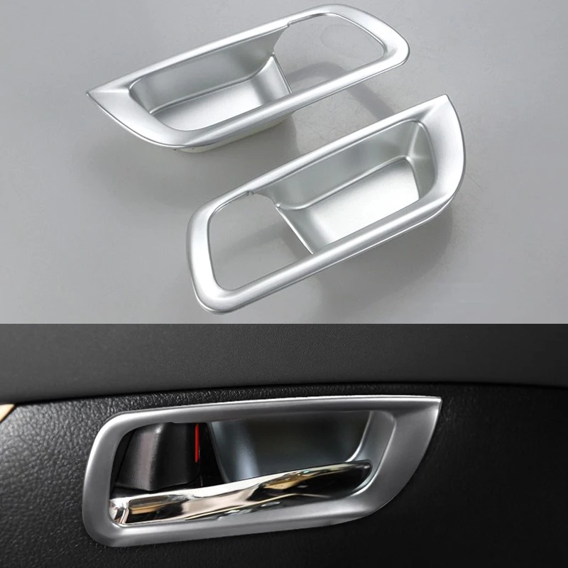 DEE Car Accessory for Toyota Alphard Vellfire 2015 2016 Front Door Inner Handle Bowl ABS Chrome Trim Frame Sticker Refit Cover
DEE Car Accessory for Toyota Alphard Vellfire 2015 2016 Front Door Inner Handle Bowl ABS Chrome Trim Frame Sticker Refit Cover
