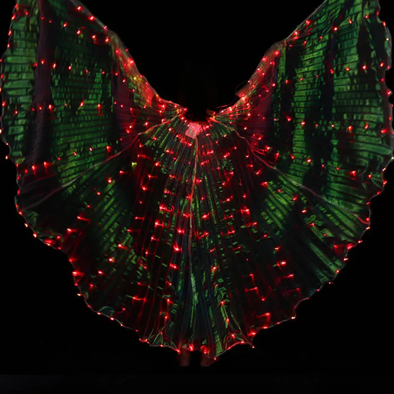New Women Belly Dance Led Isis Wings with Adjustable Stick Accessories Stage Performance Props Shining White Led Wing 360 Degree
New Women Belly Dance Led Isis Wings with Adjustable Stick Accessories Stage Performance Props Shining White Led Wing 360 Degree