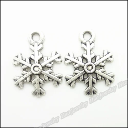 100 pcs Vintage Charms Snowflake Pendant Antique silver Fit Bracelets Necklace DIY Metal Jewelry Making
100 pcs Vintage Charms Snowflake Pendant Antique silver Fit Bracelets Necklace DIY Metal Jewelry Making
