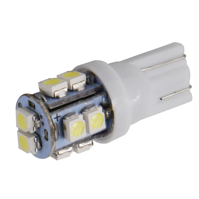 100-500pcs WHOLESALE T10 W5W 194 168 Car LED Clearance Light Reading Lights License Plate Lamp Bulbs 2835 10SMD White DC 12V
100-500pcs WHOLESALE T10 W5W 194 168 Car LED Clearance Light Reading Lights License Plate Lamp Bulbs 2835 10SMD White DC 12V