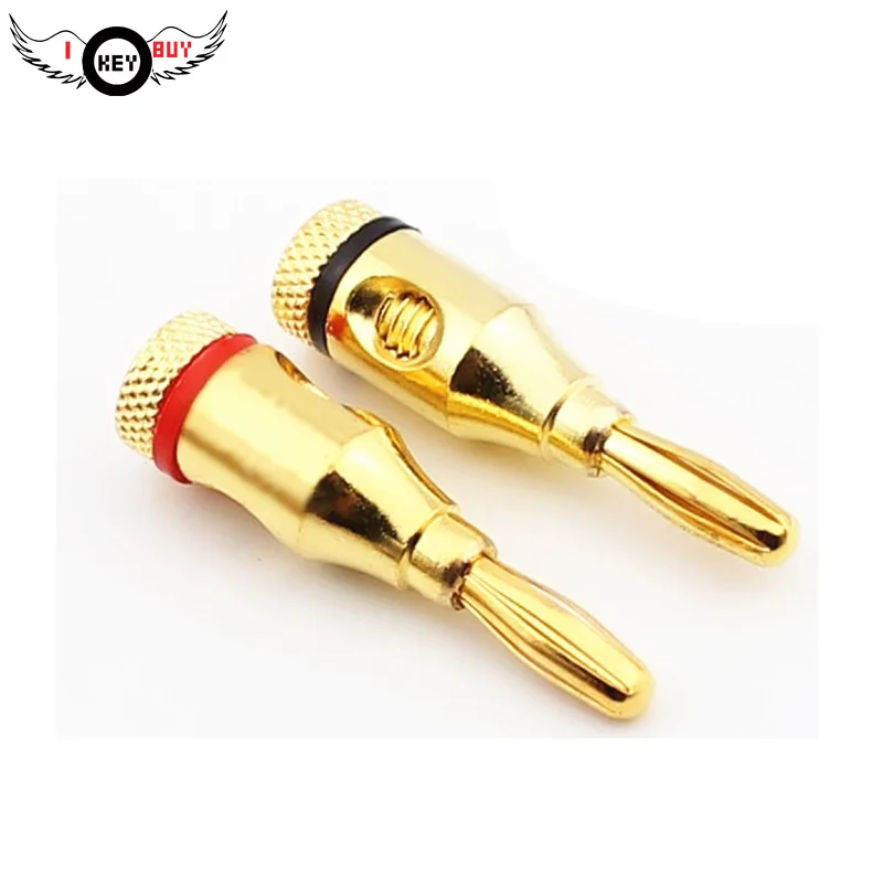 2pcs Top-Quality Brand-New Speaker Line Pin Banana Plug Post No Welding Required Gold Connector Free Shipping
2pcs Top-Quality Brand-New Speaker Line Pin Banana Plug Post No Welding Required Gold Connector Free Shipping