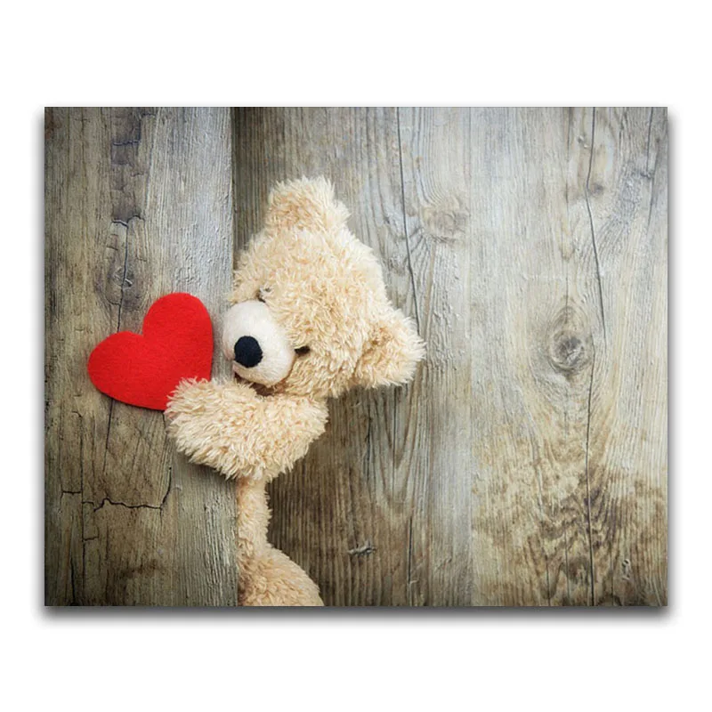 DIY 5d Diamond painting full square or round drill Love hert bear Cartoon picture of rhinestones diamond Embroidery gift WG1153
DIY 5d Diamond painting full square or round drill Love hert bear Cartoon picture of rhinestones diamond Embroidery gift WG1153