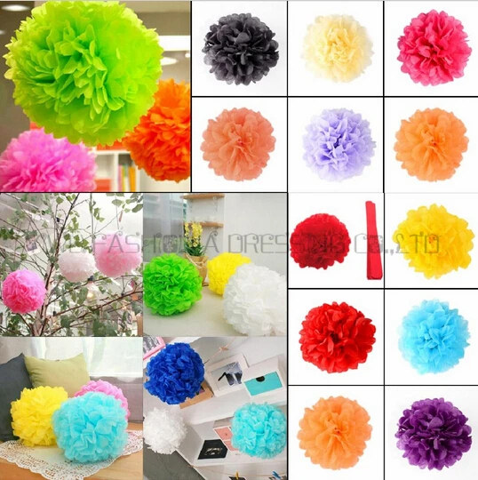 29 colors!! DIY Tissue paper pom poms 12 inch(30cm) 40pcs/lot Wedding paper flowers balls Free shipping
29 colors!! DIY Tissue paper pom poms 12 inch(30cm) 40pcs/lot Wedding paper flowers balls Free shipping