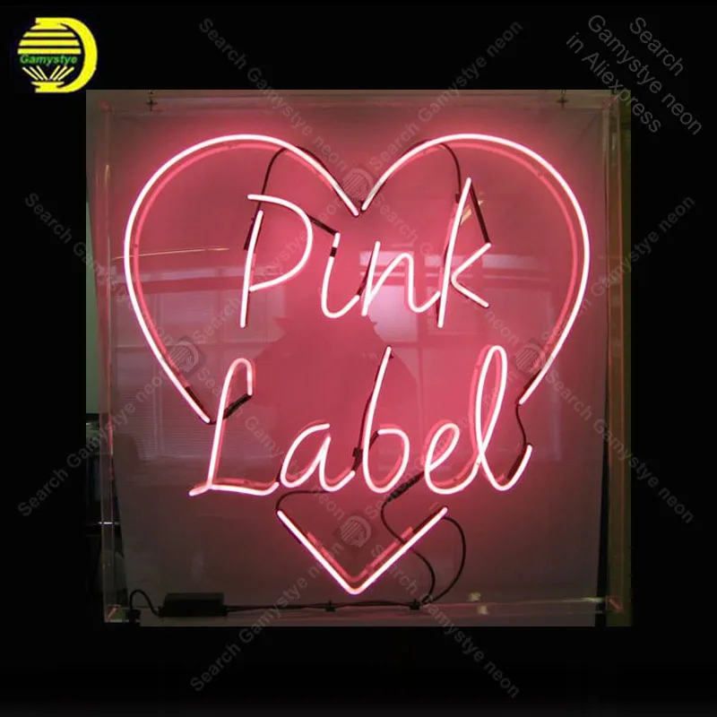Neon Sign for Pink Label Neon Bulb sign handcraft Signboard Glass tube Dropshipping personalized Neon light sign Trade mark
Neon Sign for Pink Label Neon Bulb sign handcraft Signboard Glass tube Dropshipping personalized Neon light sign Trade mark
