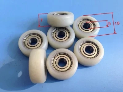 Nylon Plastic bearings inside 605ZZ wear-resistant Reinforced nylon size 5 * 18 * 7mm
Nylon Plastic bearings inside 605ZZ wear-resistant Reinforced nylon size 5 * 18 * 7mm