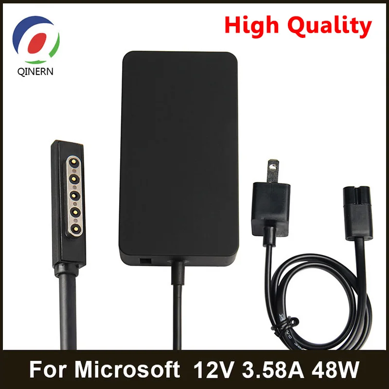 QINERN 12V 3.58A 48W Power Adapter Charger For Microsoft Table Surface Pro2 1 RT Power Supply
QINERN 12V 3.58A 48W Power Adapter Charger For Microsoft Table Surface Pro2 1 RT Power Supply