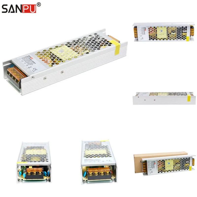 Wholesale SANPU 250 W Switching Power Supplies Units 12 V 20 A LED Drivers AC/DC Lighting Transformers for Indoor LEDs Strips
Wholesale SANPU 250 W Switching Power Supplies Units 12 V 20 A LED Drivers AC/DC Lighting Transformers for Indoor LEDs Strips