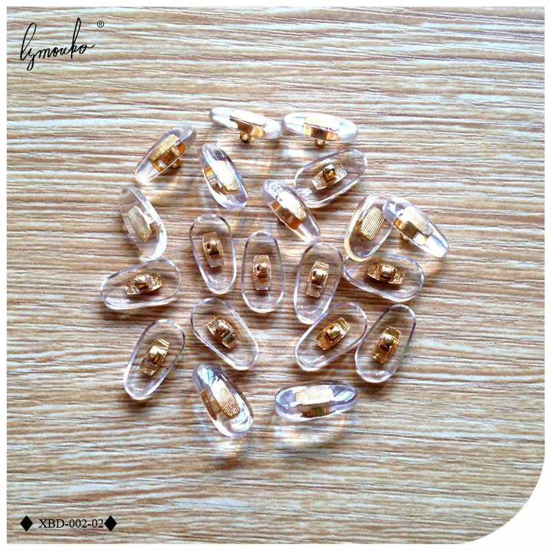 Lymouko 10 Pairs/Lot Golden PVC Glasses Anti Slip Aluminum Conductor Nose Pads Comfortable Rubber Silicone Silver Nose Pad
Lymouko 10 Pairs/Lot Golden PVC Glasses Anti Slip Aluminum Conductor Nose Pads Comfortable Rubber Silicone Silver Nose Pad