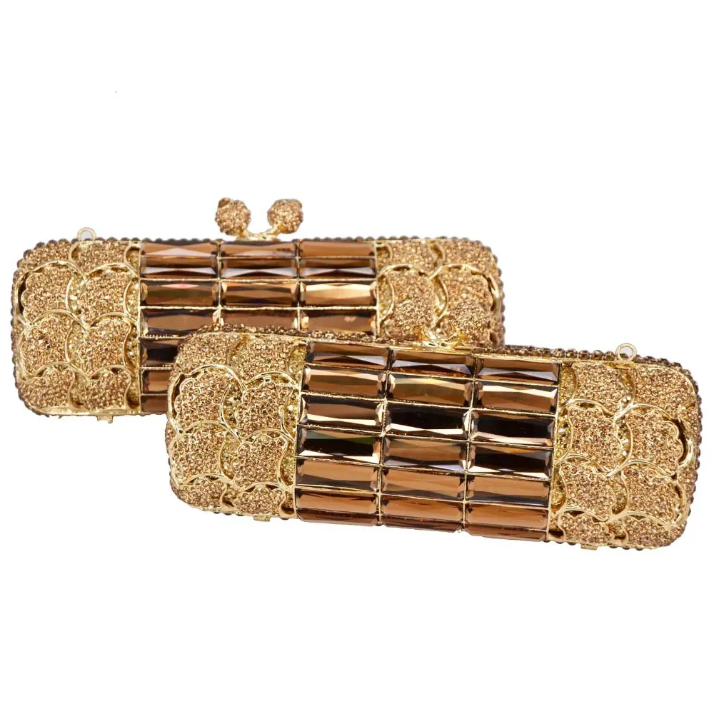 Golden cylindricity Crystal Bags Boutique Evening Bags Party Purse Wedding Bags Wristlets A34
Golden cylindricity Crystal Bags Boutique Evening Bags Party Purse Wedding Bags Wristlets A34