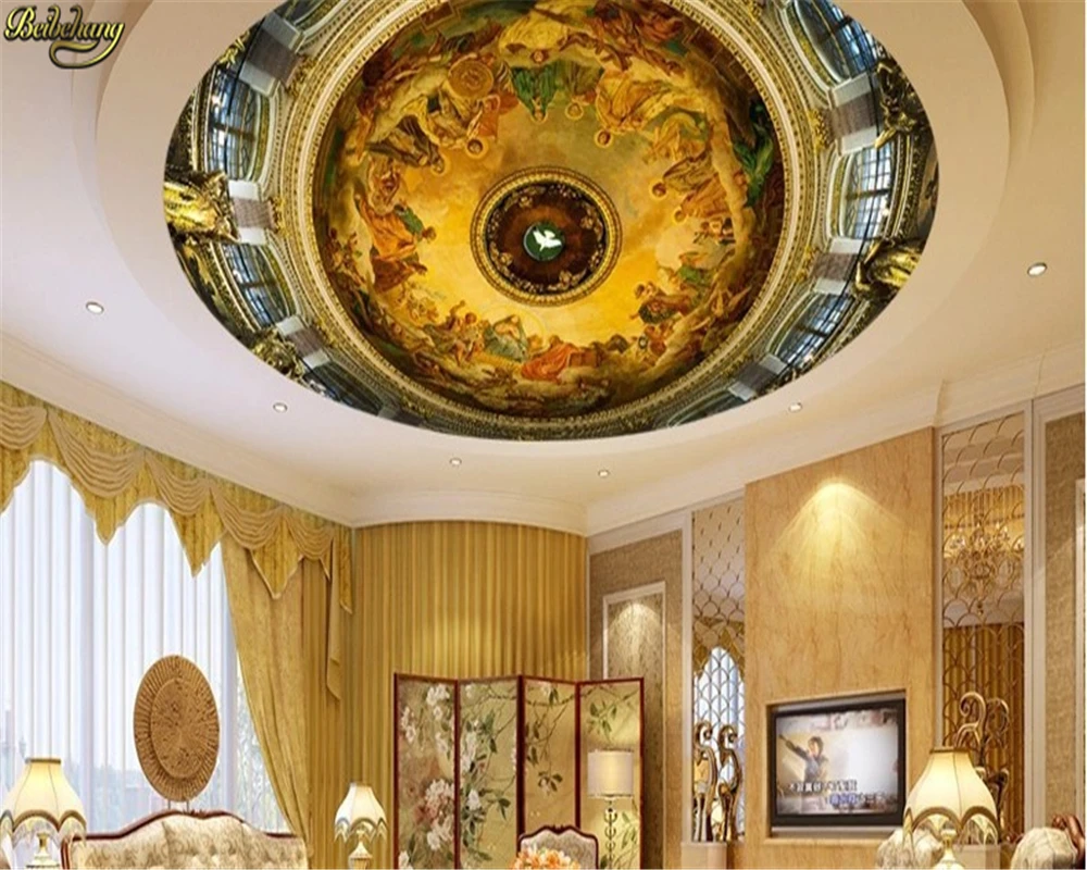 beibehang photo wallpaper Painting wallpaper ornate ceiling ceiling roof roof renovation 3d wall mural wallpaper for walls
beibehang photo wallpaper Painting wallpaper ornate ceiling ceiling roof roof renovation 3d wall mural wallpaper for walls