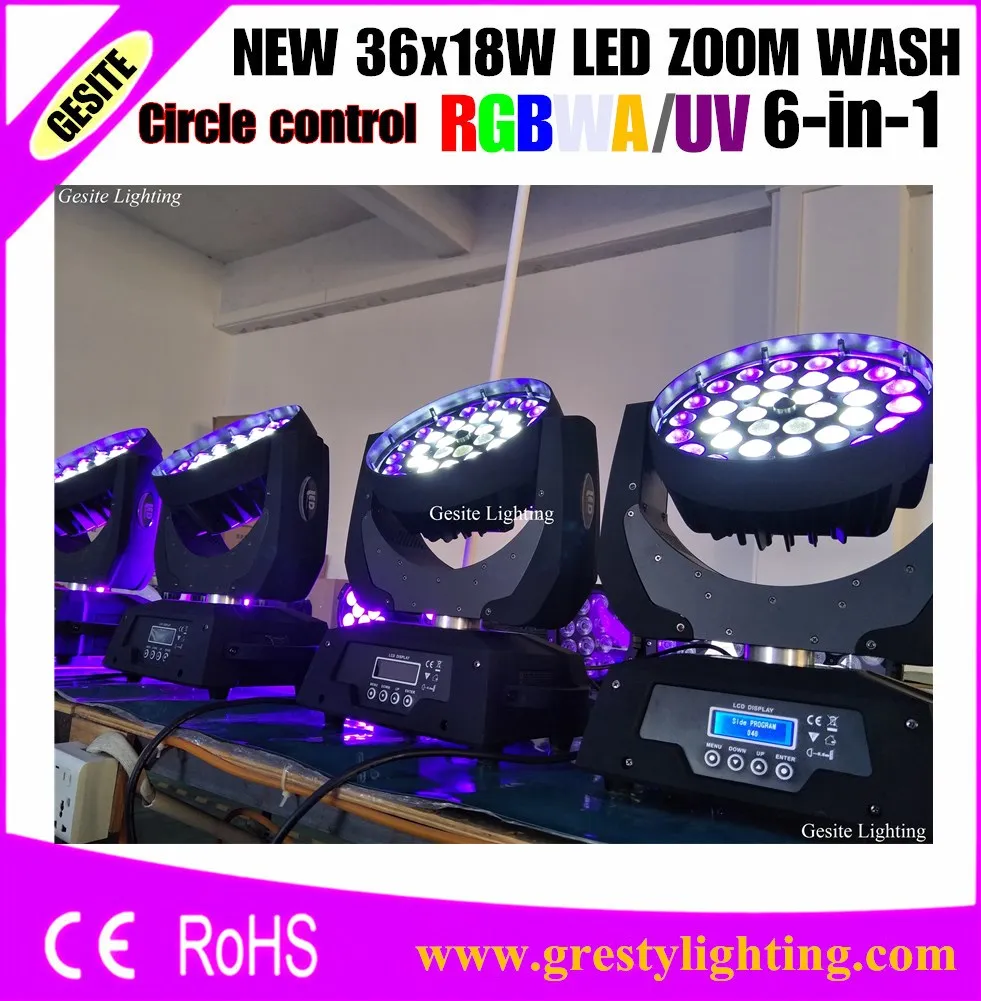 4pcs/LOT fly case package 36X18W circle control rgbwa+uv 6in1 moving head zoom wash with 1pcs 4in1 flight case package
4pcs/LOT fly case package 36X18W circle control rgbwa+uv 6in1 moving head zoom wash with 1pcs 4in1 flight case package