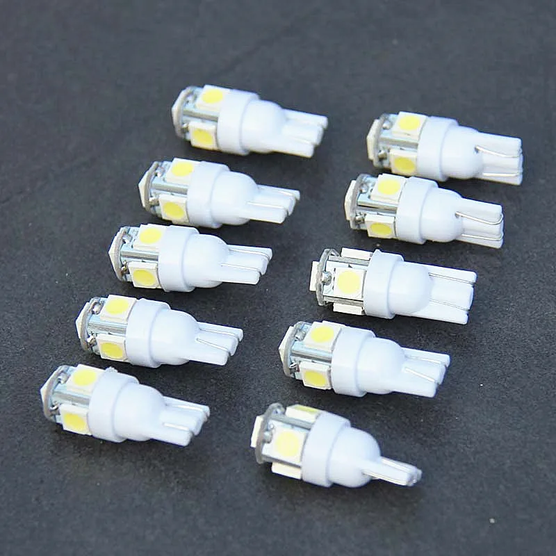 10pcs T10 5SMD 5050 W5W Wedge Door Parking Bulb Light Car 5W5 LED Dome Festoon C5W C10W License Plate Light Xenon DRL
10pcs T10 5SMD 5050 W5W Wedge Door Parking Bulb Light Car 5W5 LED Dome Festoon C5W C10W License Plate Light Xenon DRL