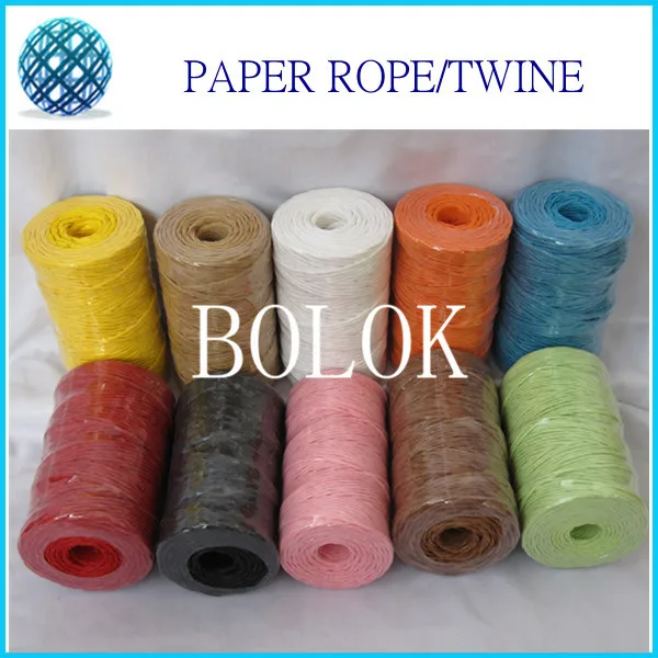 15pcs/lot 2mm*100yards/pc Multi Raffia Paper Rope Cord For Gift Wrap and Decorations DIY Colorful Paper String
15pcs/lot 2mm*100yards/pc Multi Raffia Paper Rope Cord For Gift Wrap and Decorations DIY Colorful Paper String