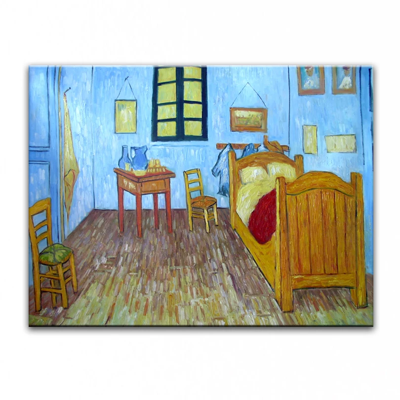oil painting hand-painted Home decoration famous oil painting high quality Modern artists painting Van gogh bedroom VG01
oil painting hand-painted Home decoration famous oil painting high quality Modern artists painting Van gogh bedroom VG01