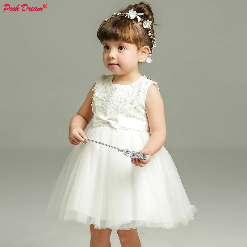 POSH DREAM White Toddler Baby Girls Baptism Party Dresses Lace Cover Baby Girl Dresses Wedding Princess Little Girls Clothing
POSH DREAM White Toddler Baby Girls Baptism Party Dresses Lace Cover Baby Girl Dresses Wedding Princess Little Girls Clothing