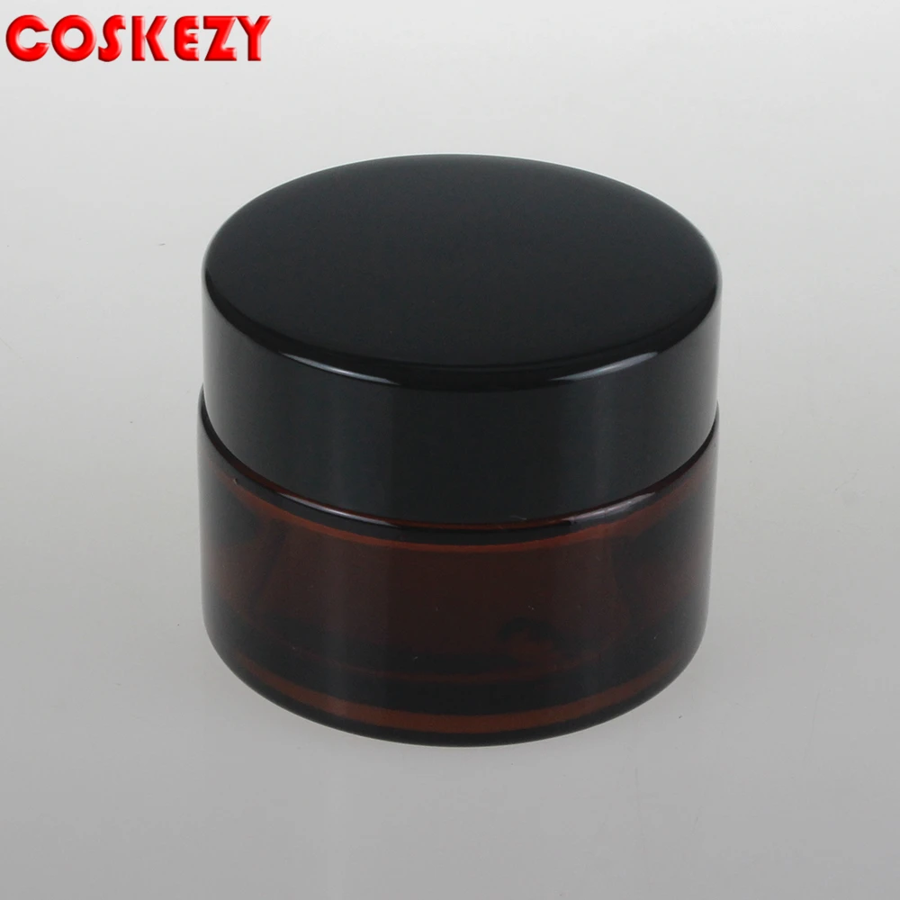 20 ml glass bottle Amber with silver and black cap round 20g cream jar for eye cream
20 ml glass bottle Amber with silver and black cap round 20g cream jar for eye cream