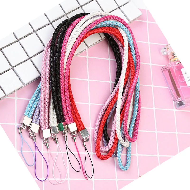 100pcs Long woven leather rope camera hanging neck lanyard mobile phone shell lanyard candy color certificate lanyard
100pcs Long woven leather rope camera hanging neck lanyard mobile phone shell lanyard candy color certificate lanyard