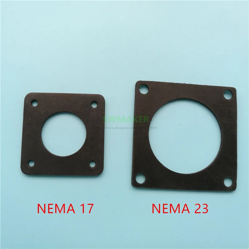 2pcs Anti Vibration rubber damper instead of cork NEMA 17/23 Stepper Motor Damper Isolator 2mm thickness for CNC 3D printer
2pcs Anti Vibration rubber damper instead of cork NEMA 17/23 Stepper Motor Damper Isolator 2mm thickness for CNC 3D printer