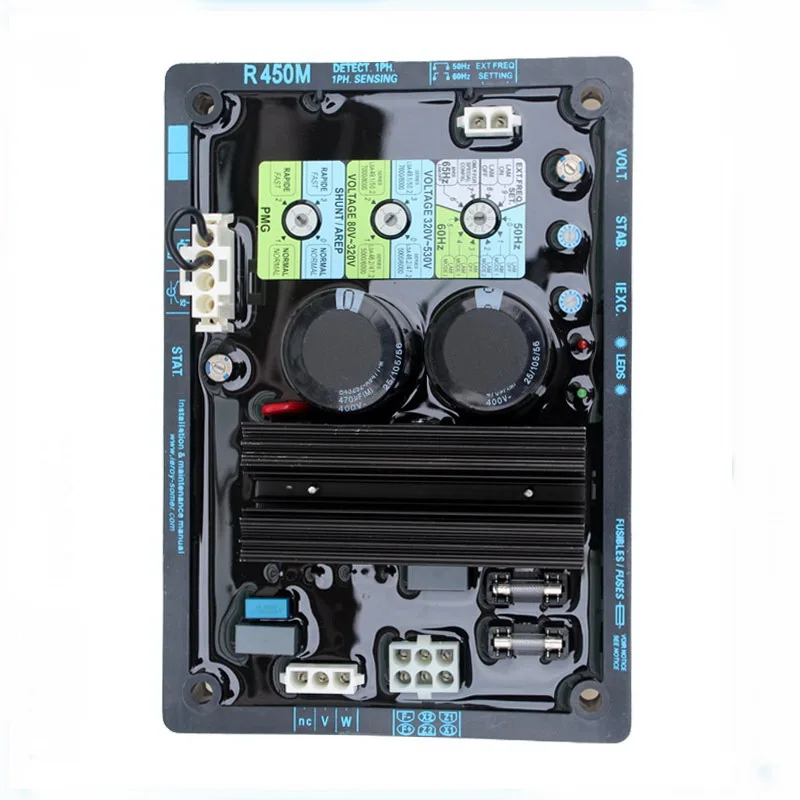 R450M AVR Automatic Voltage Regulator Integrated Circuit Leroy Somer Stabilizer 1000KW Alternator Generator Spare parts
R450M AVR Automatic Voltage Regulator Integrated Circuit Leroy Somer Stabilizer 1000KW Alternator Generator Spare parts