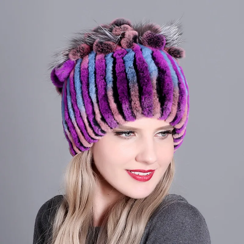 New Rex Rabbit Fur Beanies Hat Women Fashion Casual Warm Skullies Cap Youth Female Outdoor Ear Protection Thickened Hats H7034
New Rex Rabbit Fur Beanies Hat Women Fashion Casual Warm Skullies Cap Youth Female Outdoor Ear Protection Thickened Hats H7034