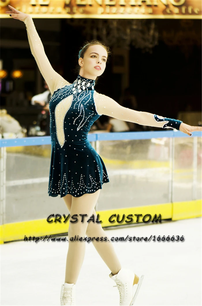 Girls Ice Skating Dresses Graceful New Brand Figure Skating Dresses For Competition DR4163
Girls Ice Skating Dresses Graceful New Brand Figure Skating Dresses For Competition DR4163