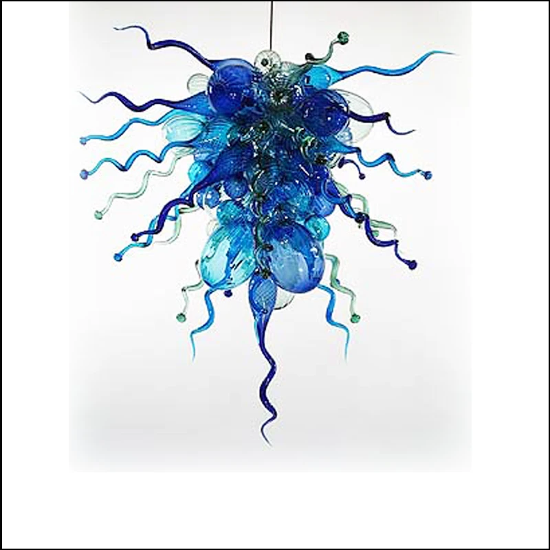 New Arrival Mini Hand Blown Glass Blue Crystal Ceiling Chandelier for Home Decor
New Arrival Mini Hand Blown Glass Blue Crystal Ceiling Chandelier for Home Decor