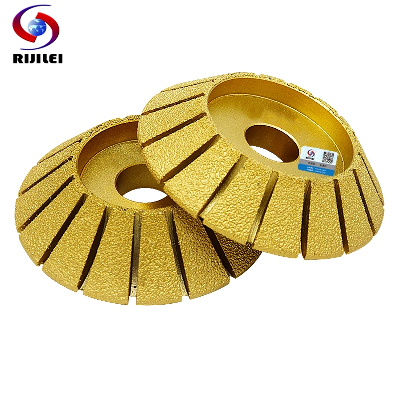 RIJILEI Marble Abrasive Disc 45 Degree Single Bevel Brazed Diamond Grinding Head Diamond Profile Wheel Electrical MX41
RIJILEI Marble Abrasive Disc 45 Degree Single Bevel Brazed Diamond Grinding Head Diamond Profile Wheel Electrical MX41