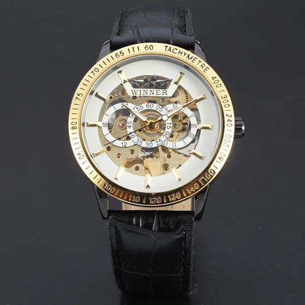 T-WINNER Round Watches Luxury Men Alloy Hollow Automatic Mechanical Watch Casual Movement with Genuine Black Leather Band Watch
T-WINNER Round Watches Luxury Men Alloy Hollow Automatic Mechanical Watch Casual Movement with Genuine Black Leather Band Watch