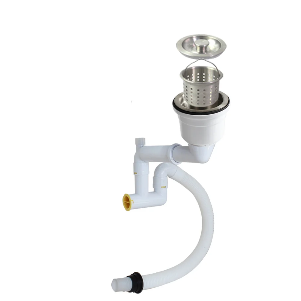 Talea Single Sink Rear Position Waste Kit Stainleee steel inner basket drain assembly sink drainag Kitchen Sewer Pipe system
Talea Single Sink Rear Position Waste Kit Stainleee steel inner basket drain assembly sink drainag Kitchen Sewer Pipe system