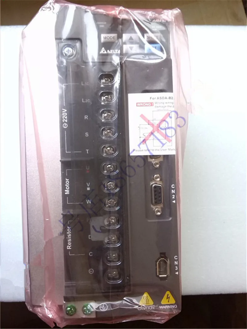 ECMA-C21020SS+ASD-B2-2023-B DELTA 2kw 3000rpm 6.37N.m ASDA-B2 AC servo motor driver kits with 3m power and encoder cable brake
ECMA-C21020SS+ASD-B2-2023-B DELTA 2kw 3000rpm 6.37N.m ASDA-B2 AC servo motor driver kits with 3m power and encoder cable brake
