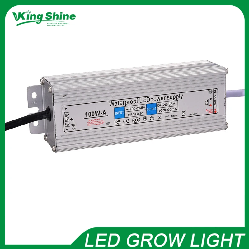 100W Waterproof LED Power Supply 3000MA 20-36V LED Driver for Flood Lights grow lights 2 year warranty
100W Waterproof LED Power Supply 3000MA 20-36V LED Driver for Flood Lights grow lights 2 year warranty