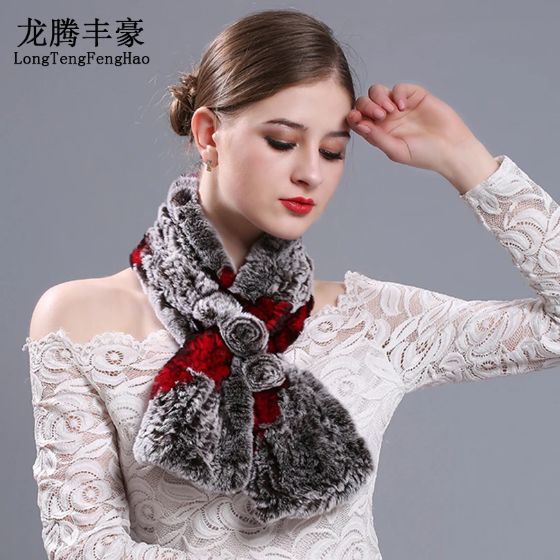 Knitted Scarf Real Rex Rabbit Fur Scarves Fur Collar Female Winter Lady Scarf 100% Real Rex Rabbit Fur Scarves For Russian
Knitted Scarf Real Rex Rabbit Fur Scarves Fur Collar Female Winter Lady Scarf 100% Real Rex Rabbit Fur Scarves For Russian