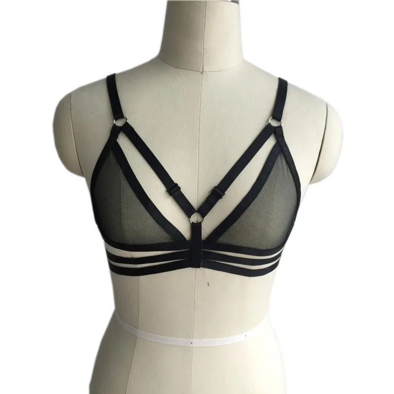 Harajuku Goth Body Cage Bra Sexy Open Chest Bust Bodice Punk Big Cup Brassiere Women's Fashion Lingerie Bondage Costumes O0281
Harajuku Goth Body Cage Bra Sexy Open Chest Bust Bodice Punk Big Cup Brassiere Women's Fashion Lingerie Bondage Costumes O0281