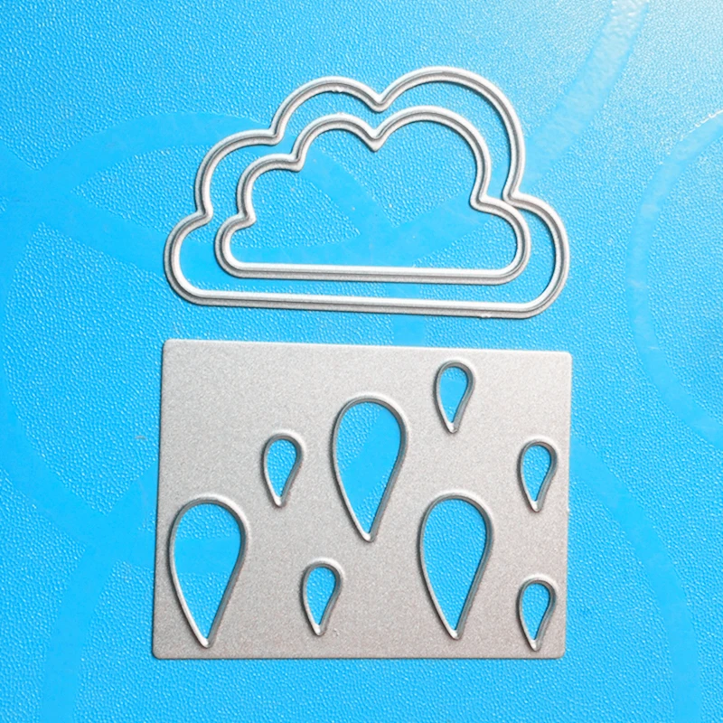 YLCD955 Cloud Rain Metal Cutting Dies For Scrapbooking Stencils DIY Album Cards Decoration Embossing Folder Craft Die Cuts Mold
YLCD955 Cloud Rain Metal Cutting Dies For Scrapbooking Stencils DIY Album Cards Decoration Embossing Folder Craft Die Cuts Mold