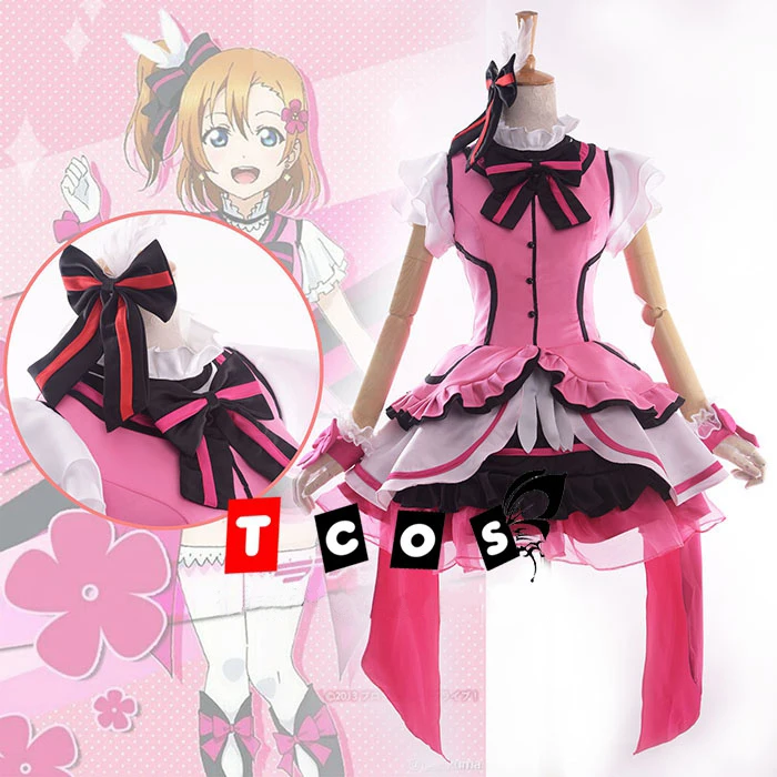 Love Live Kousaka Honoka kira-kira sensation cos stage Dress Cosplay Costume Halloween costume for women
Love Live Kousaka Honoka kira-kira sensation cos stage Dress Cosplay Costume Halloween costume for women