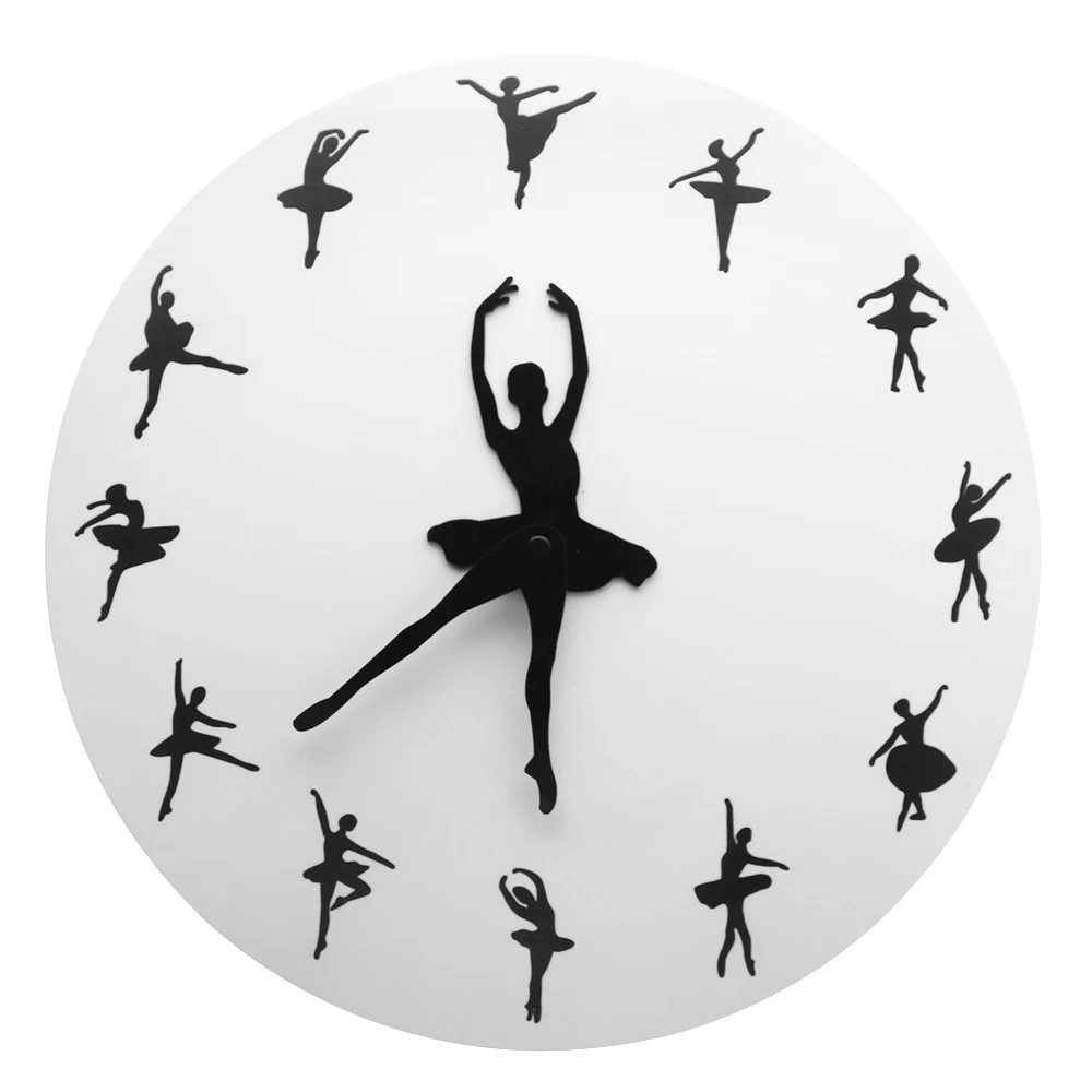 Ballet Time Wall Clock Ballerina Dancer Ballet Decorative Clock Wall Watch Girls Room Dancing Studio Decor Ballet Dancers Gift
Ballet Time Wall Clock Ballerina Dancer Ballet Decorative Clock Wall Watch Girls Room Dancing Studio Decor Ballet Dancers Gift