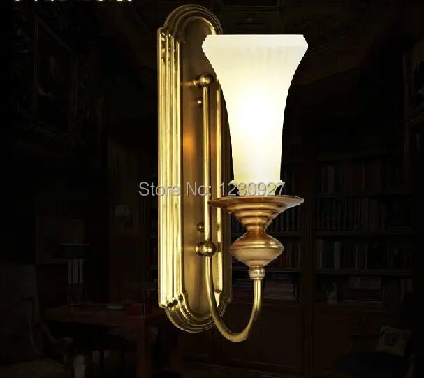 3W led European style indoor copper lamp bedside lamp American corridor high quality wall light bedroom wall lamp
3W led European style indoor copper lamp bedside lamp American corridor high quality wall light bedroom wall lamp