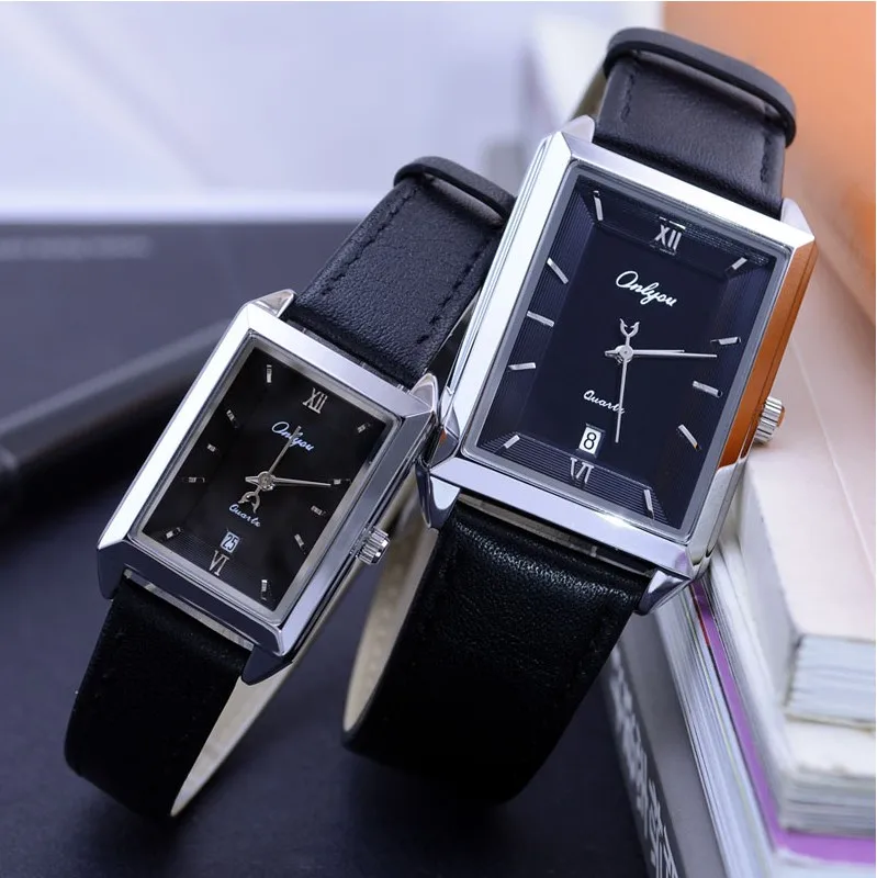Ultra-thin calendar belt waterproof men and women Korean style rectangular lady quartz couple watch with leather watchbelt
Ultra-thin calendar belt waterproof men and women Korean style rectangular lady quartz couple watch with leather watchbelt