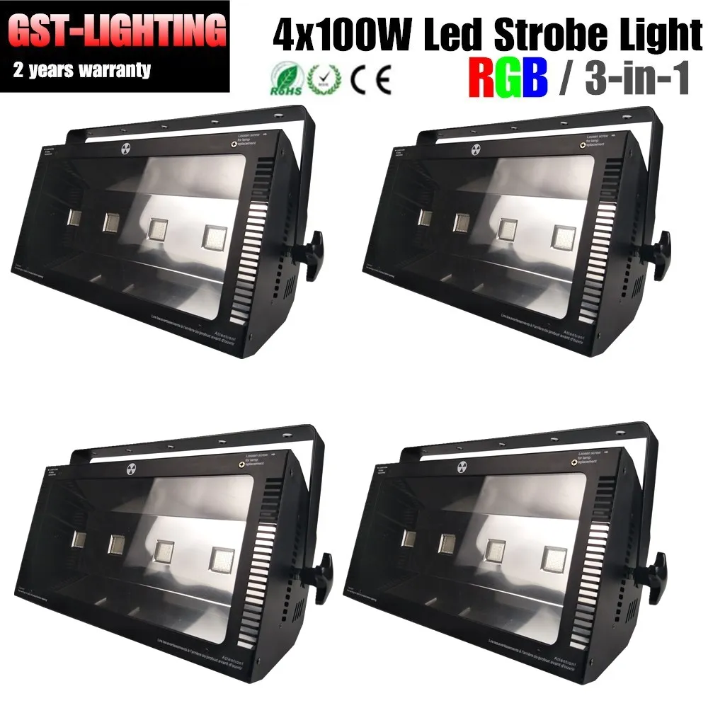 4 Unit 400W RGB LED Strobe Light for dj Flash f disco party KTV stage
4 Unit 400W RGB LED Strobe Light for dj Flash f disco party KTV stage