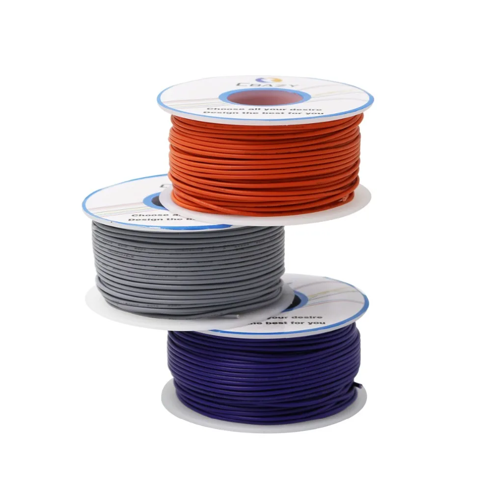 18AWG Stranded Wire 17M 10 Colors Tinned Copper Cable for Electronics DIY Arduino RC
18AWG Stranded Wire 17M 10 Colors Tinned Copper Cable for Electronics DIY Arduino RC
