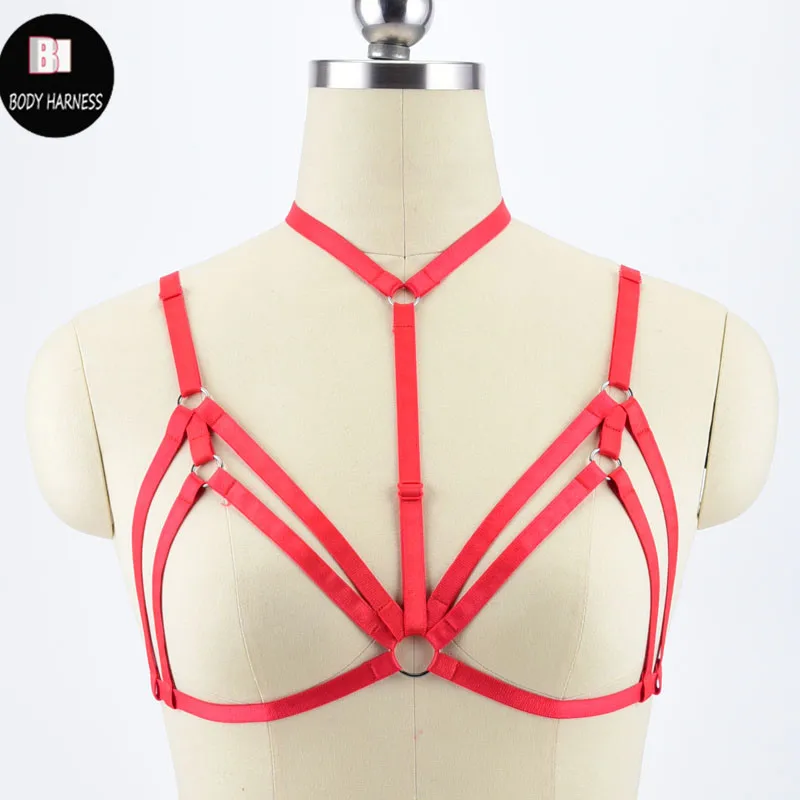 Sexy Lingerie Goth Body Harness Frame Cage Bra Women Open Chest Harness Bra Crop Top Bondage Harness Bodysuit Cage Bra
Sexy Lingerie Goth Body Harness Frame Cage Bra Women Open Chest Harness Bra Crop Top Bondage Harness Bodysuit Cage Bra