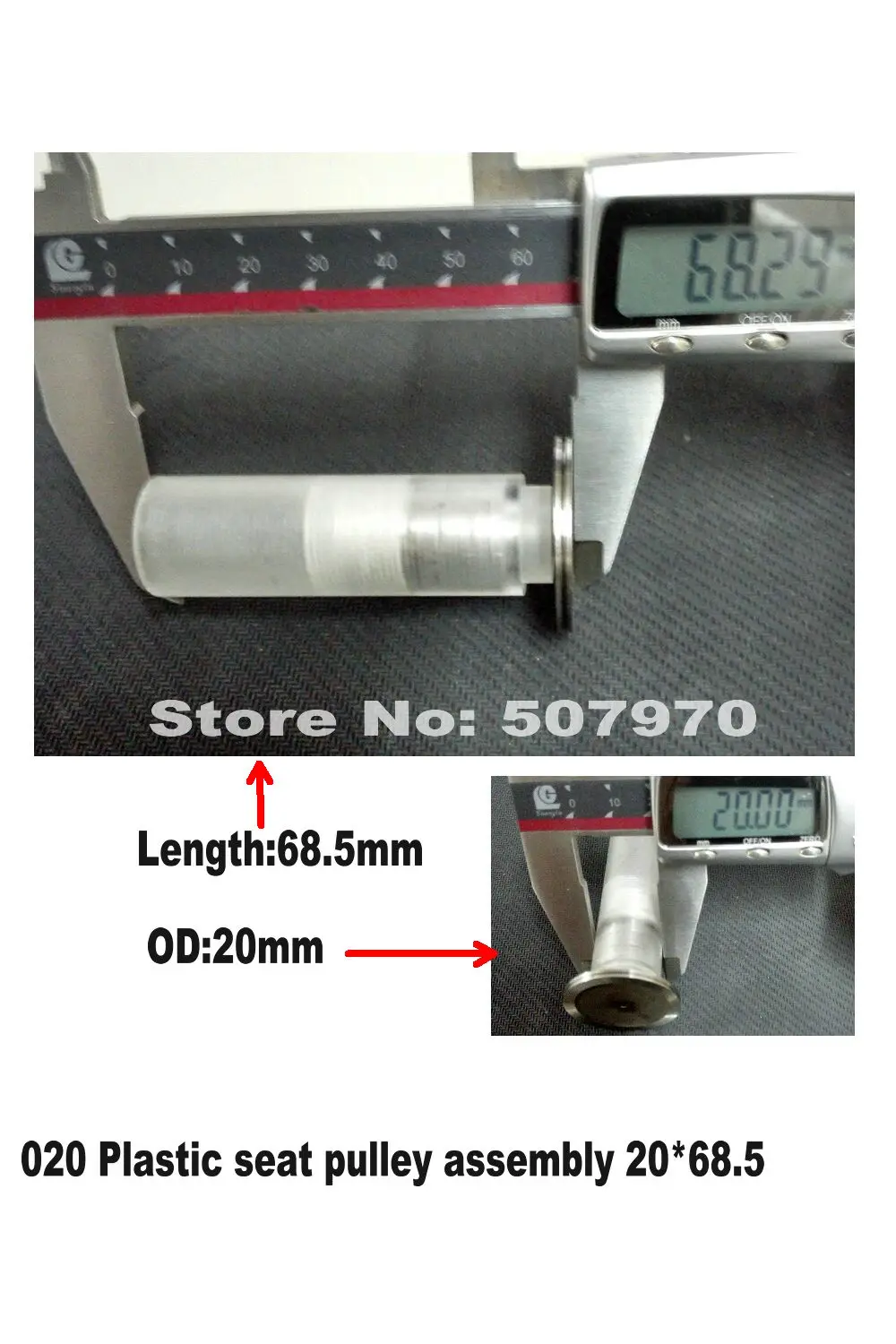 Пластиковый ролик шкива для сиденья, полный блок шкивов 020(OD20mm * L68.5mm) для станка с ЧПУ EDM
Пластиковый ролик шкива для сиденья, полный блок шкивов 020(OD20mm * L68.5mm) для станка с ЧПУ EDM